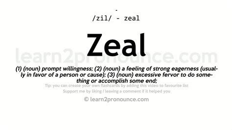 zeal definition|Iba pa.
